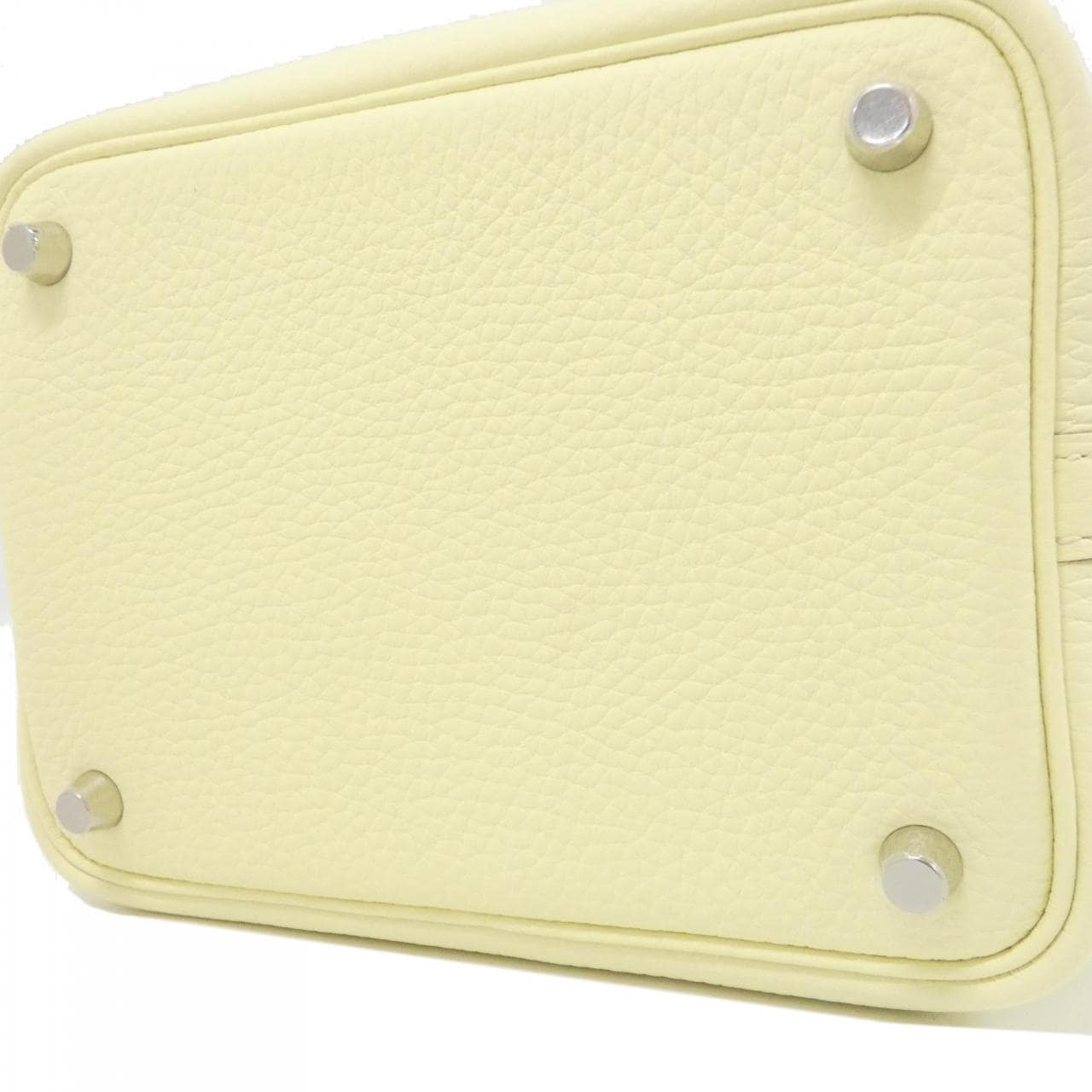 HERMES HERMÈS Picotin 056289CK Bag Clemence 黑色 Clemence 皮 中古品A - 縮圖 2