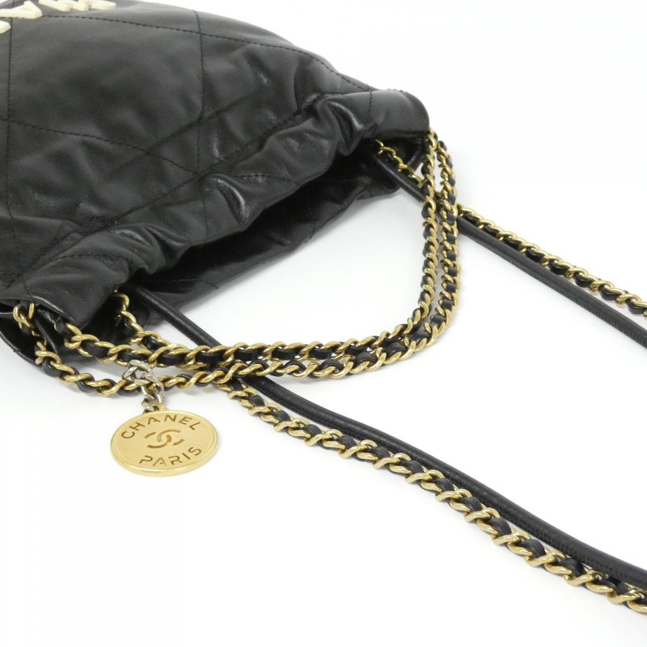 CHANEL Chanel 22 AS3980 Bag 黑色 中古品A - 縮圖 6