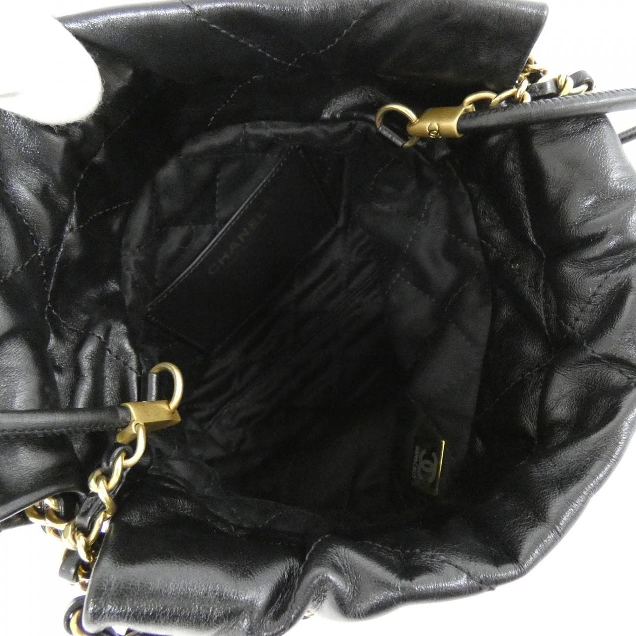 CHANEL Chanel 22 AS3980 Bag 黑色 中古品A - 縮圖 7