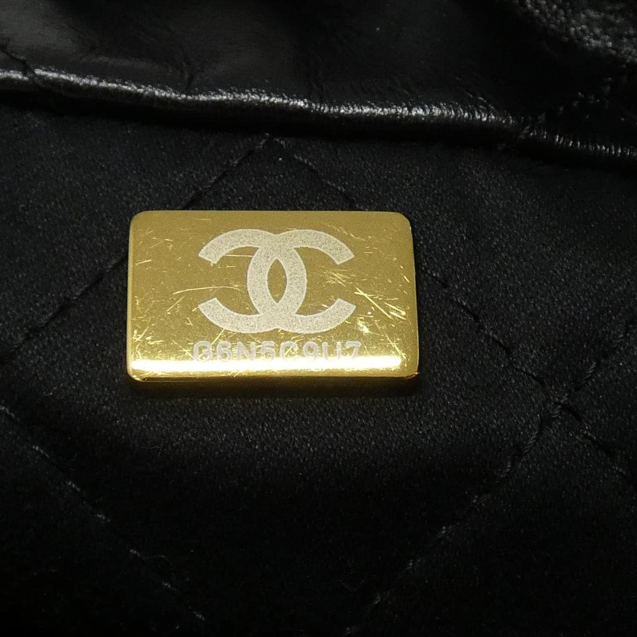 CHANEL Chanel 22 AS3980 Bag 黑色 中古品A - 縮圖 8