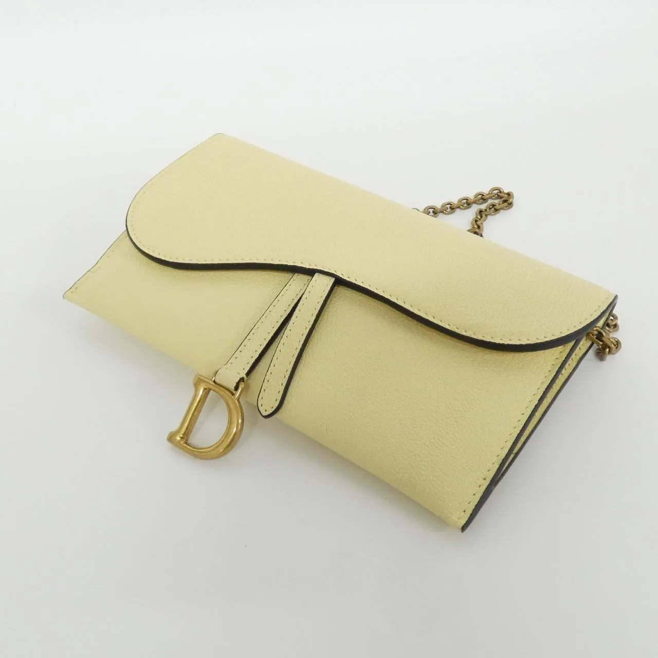 DIOR Saddle S5614CCEH Wallet Black Rank A - Thumbnail 3