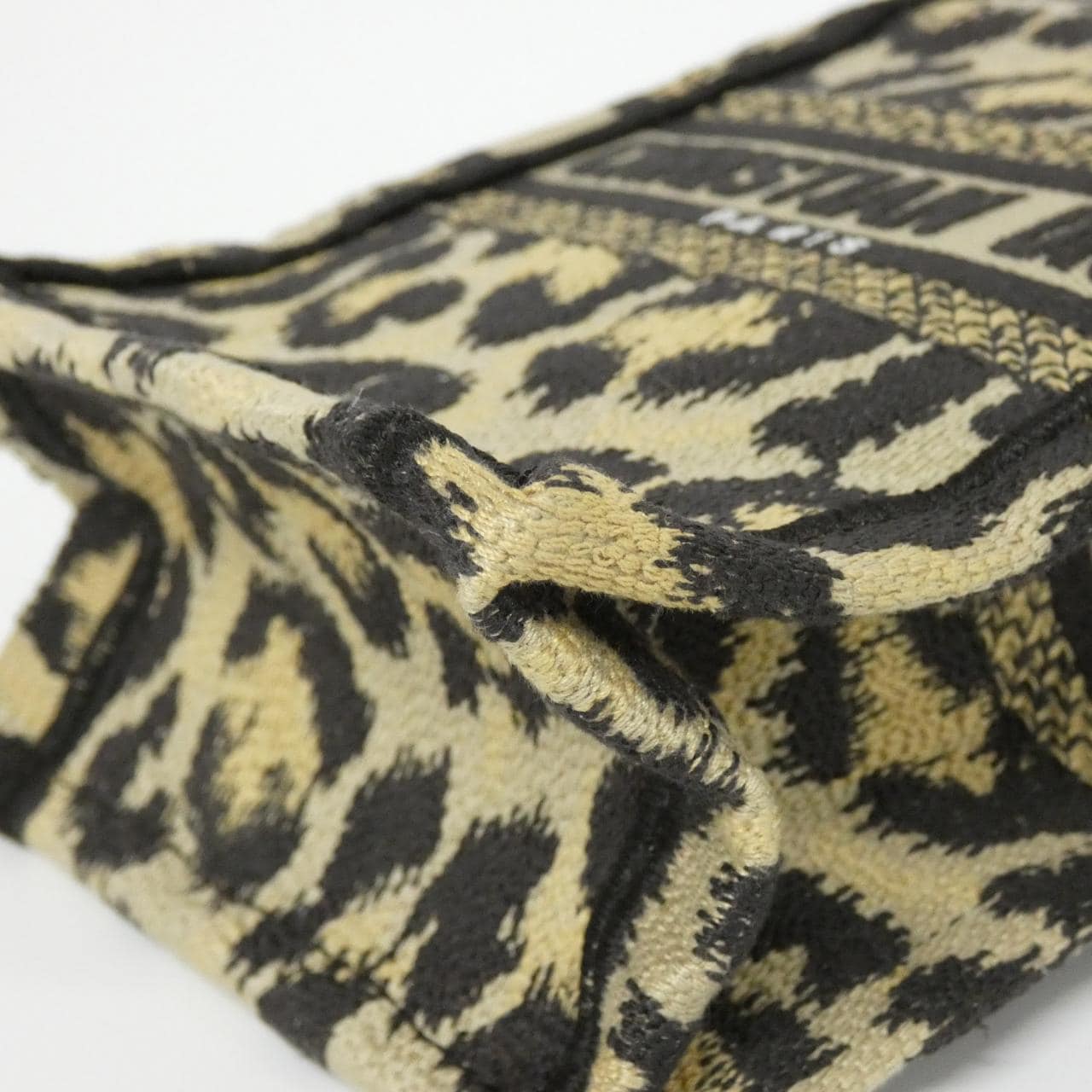 DIOR Book Tote S5555CRHM Tote Canvas Black Canvas - Thumbnail 3