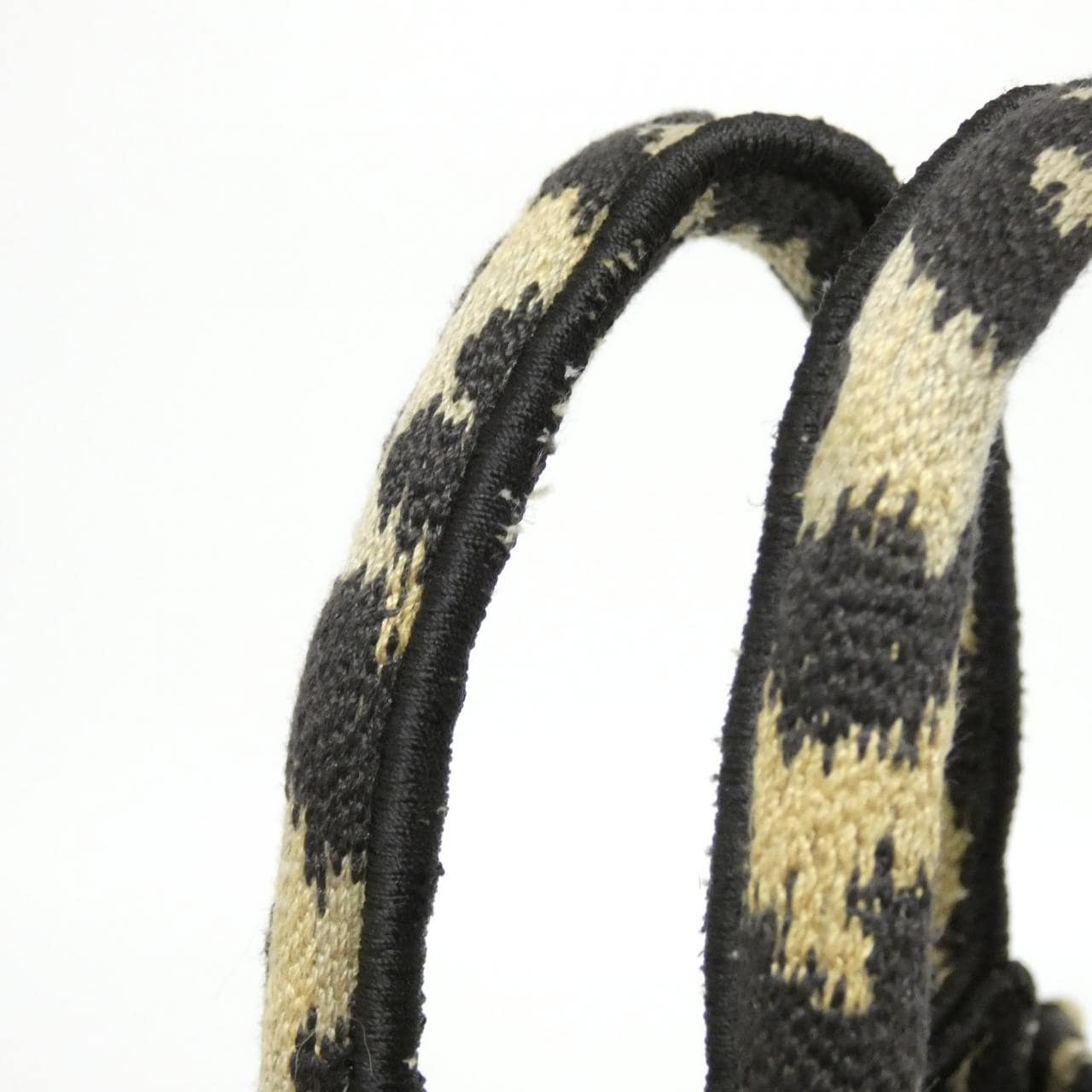 DIOR Book Tote S5555CRHM Tote Canvas Black Canvas - Thumbnail 5