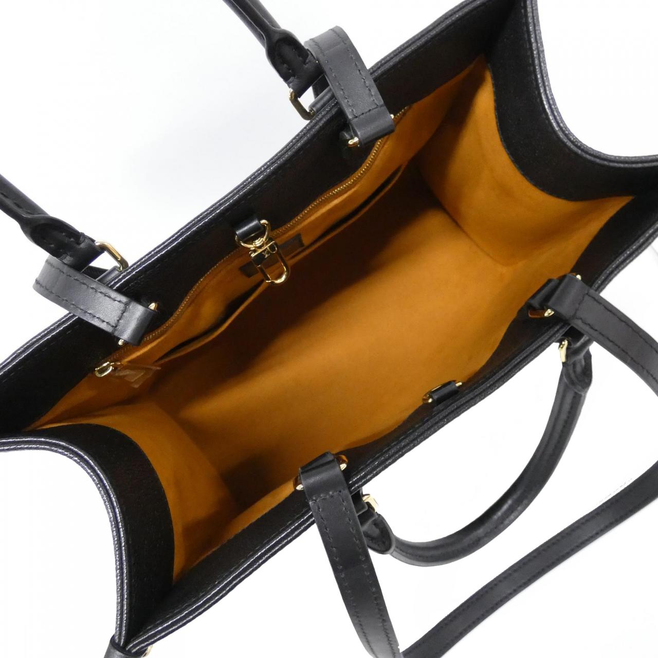 LOUIS VUITTON OnTheGo M45595 Bag Monogram Black Monogram Rank A - Thumbnail 6