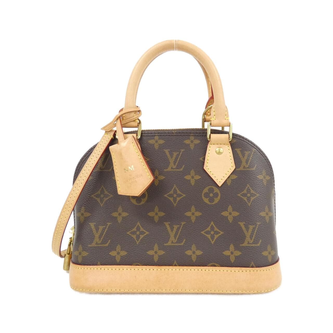 LOUIS VUITTON Alma M53152 Bag Monogram Black