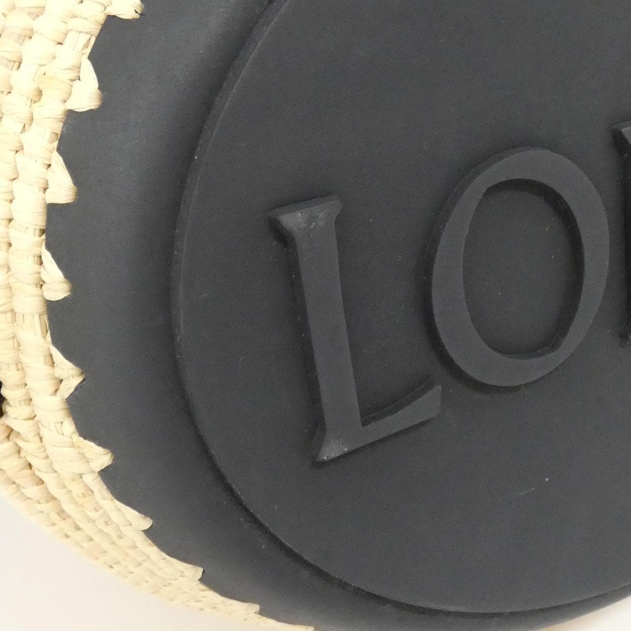 LOEWE Basket A223Z48X07 Shoulder Bag 黑色 中古品A - 縮圖 3