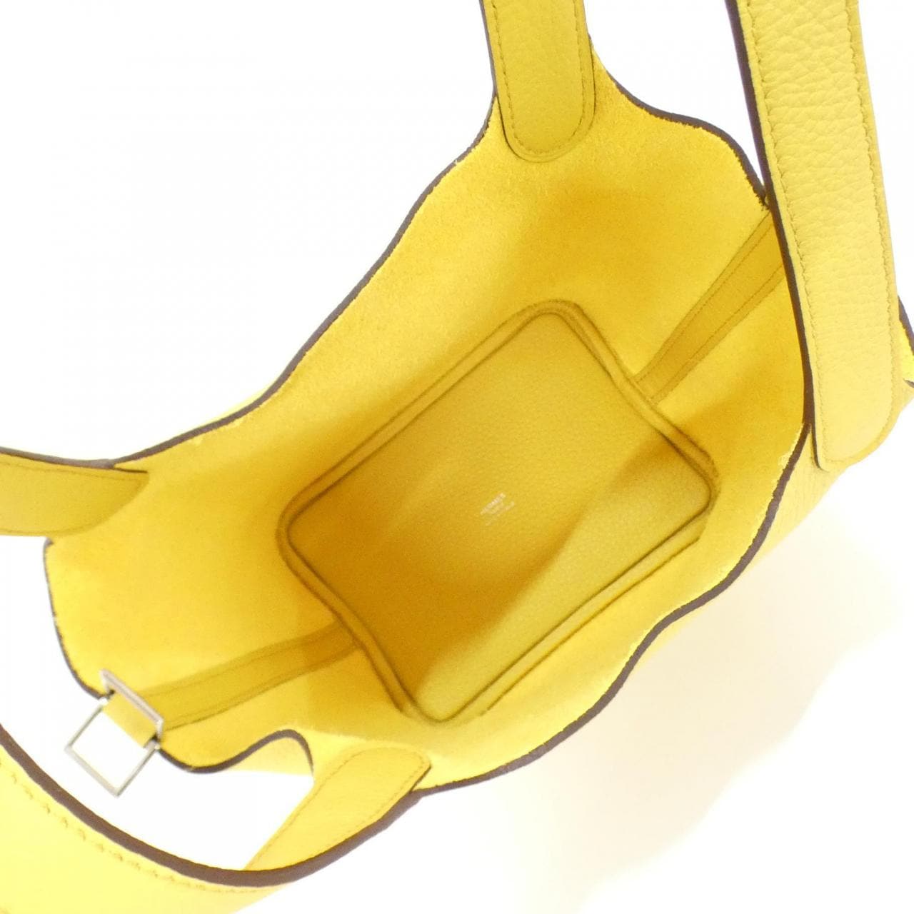 HERMES HERMÈS Picotin 056289CK Bag Clemence 黑色 Clemence 皮 中古品A - 縮圖 5