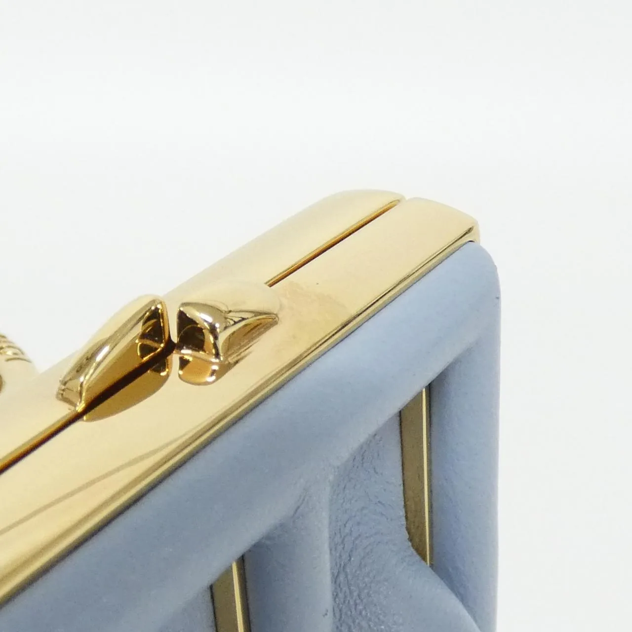 FENDI Fendi First 7AS051 ABVE Key Case Lambskin Black Lambskin Rank A - Thumbnail 7