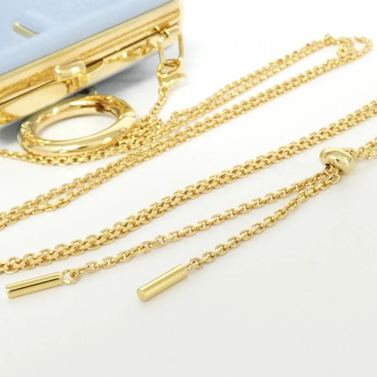 FENDI Fendi First 7AS051 ABVE Key Case Lambskin Black Lambskin Rank A - Thumbnail 8