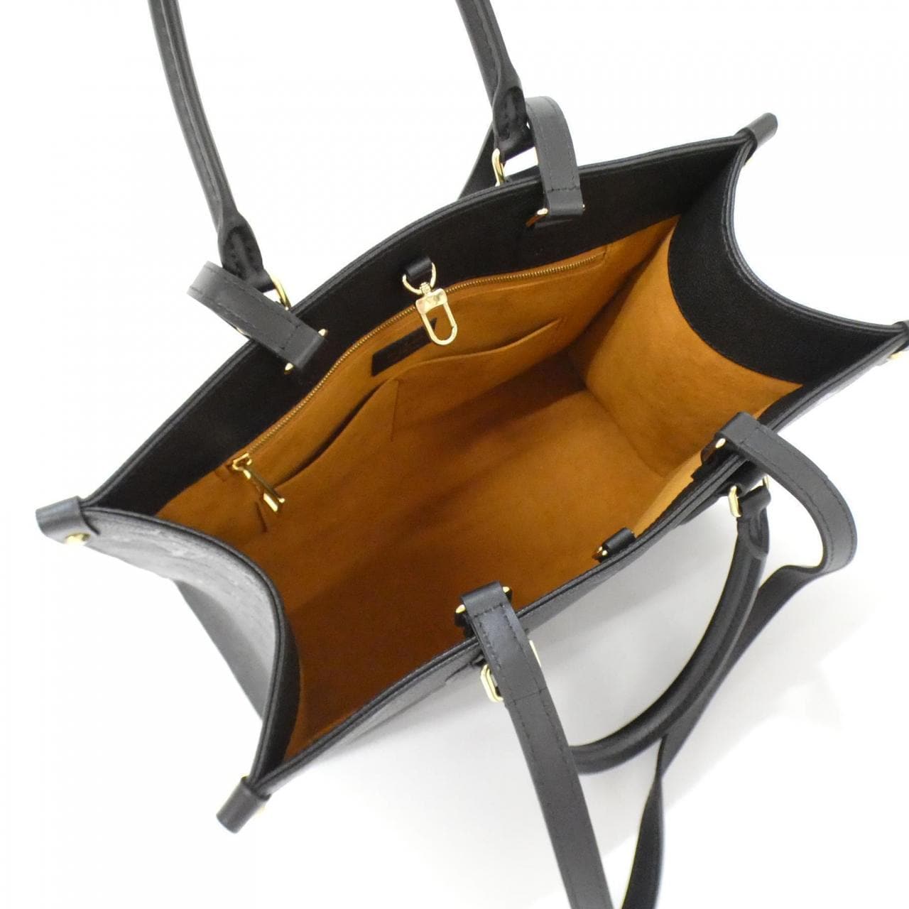 LOUIS VUITTON OnTheGo M45595 Bag Monogram Black Monogram Rank A - Thumbnail 5