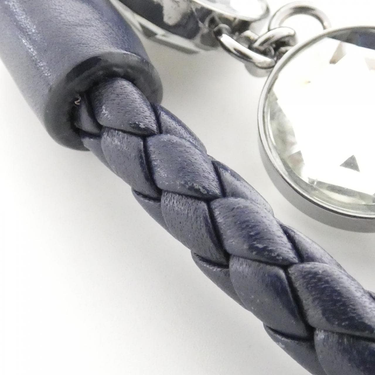 MIU MIU Shoulder Bag Navy Rank B - Thumbnail 7