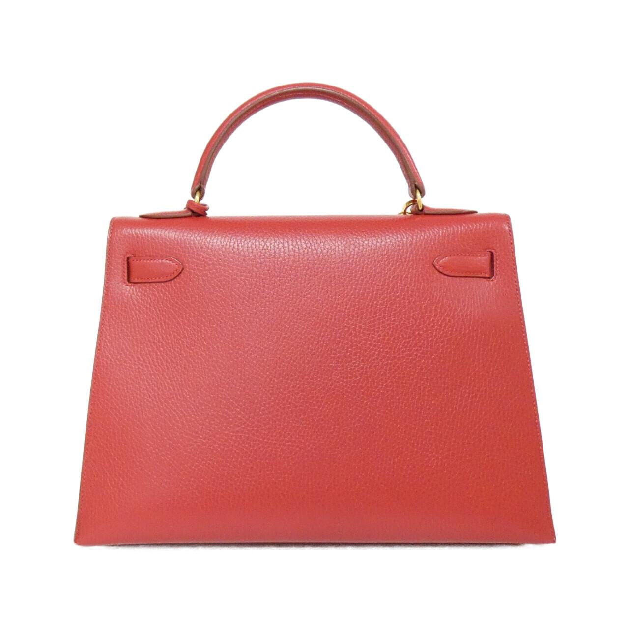 HERMES HERMÈS Kelly 017317CC Bag Rouge - Thumbnail 2