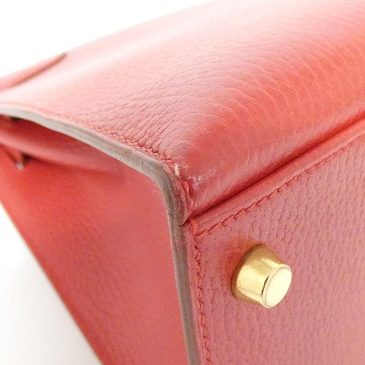 HERMES HERMÈS Kelly 017317CC Bag Rouge - Thumbnail 3