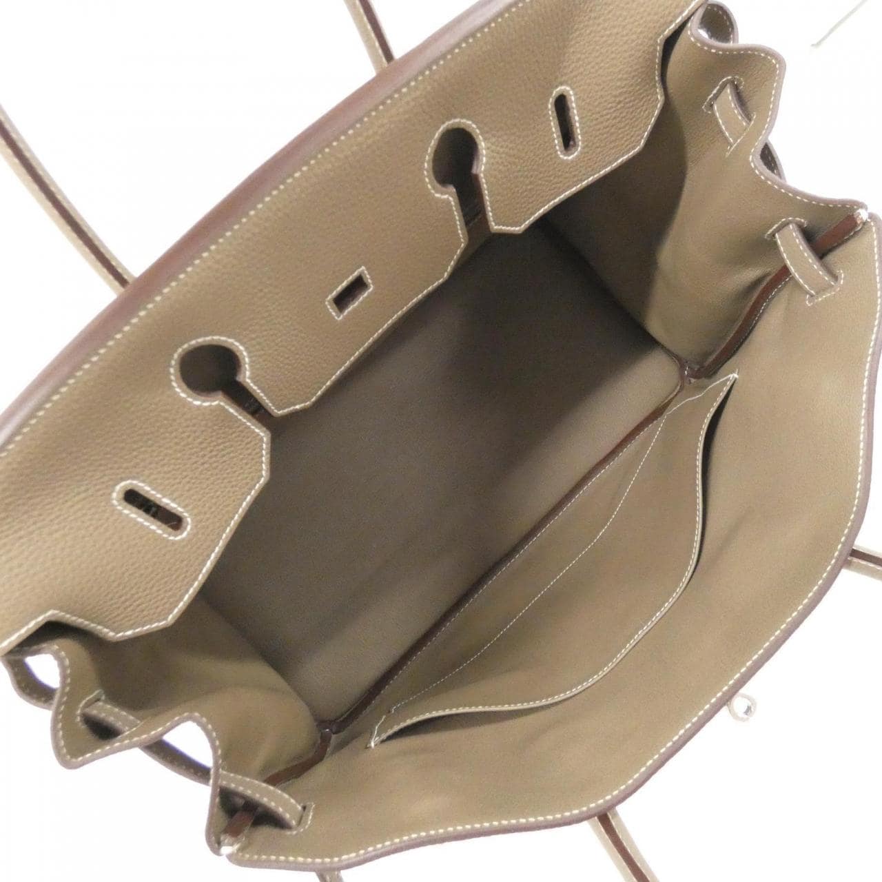 HERMES HERMÈS Birkin 030275CK Bag Togo Etoupe Togo Leather Rank A - Thumbnail 9