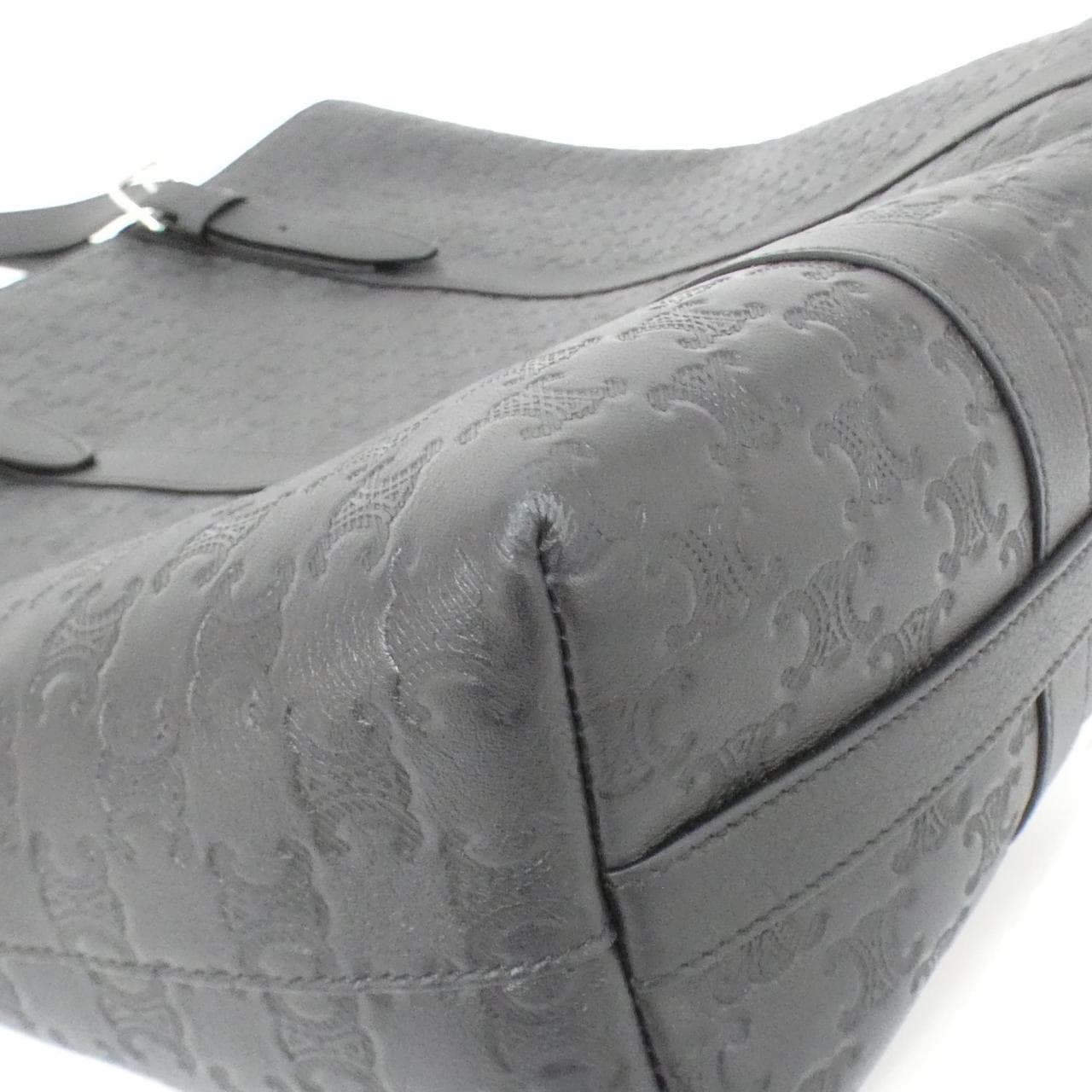 CELINE Cabas 113743FQU Bag 黑色 中古品A - 縮圖 2