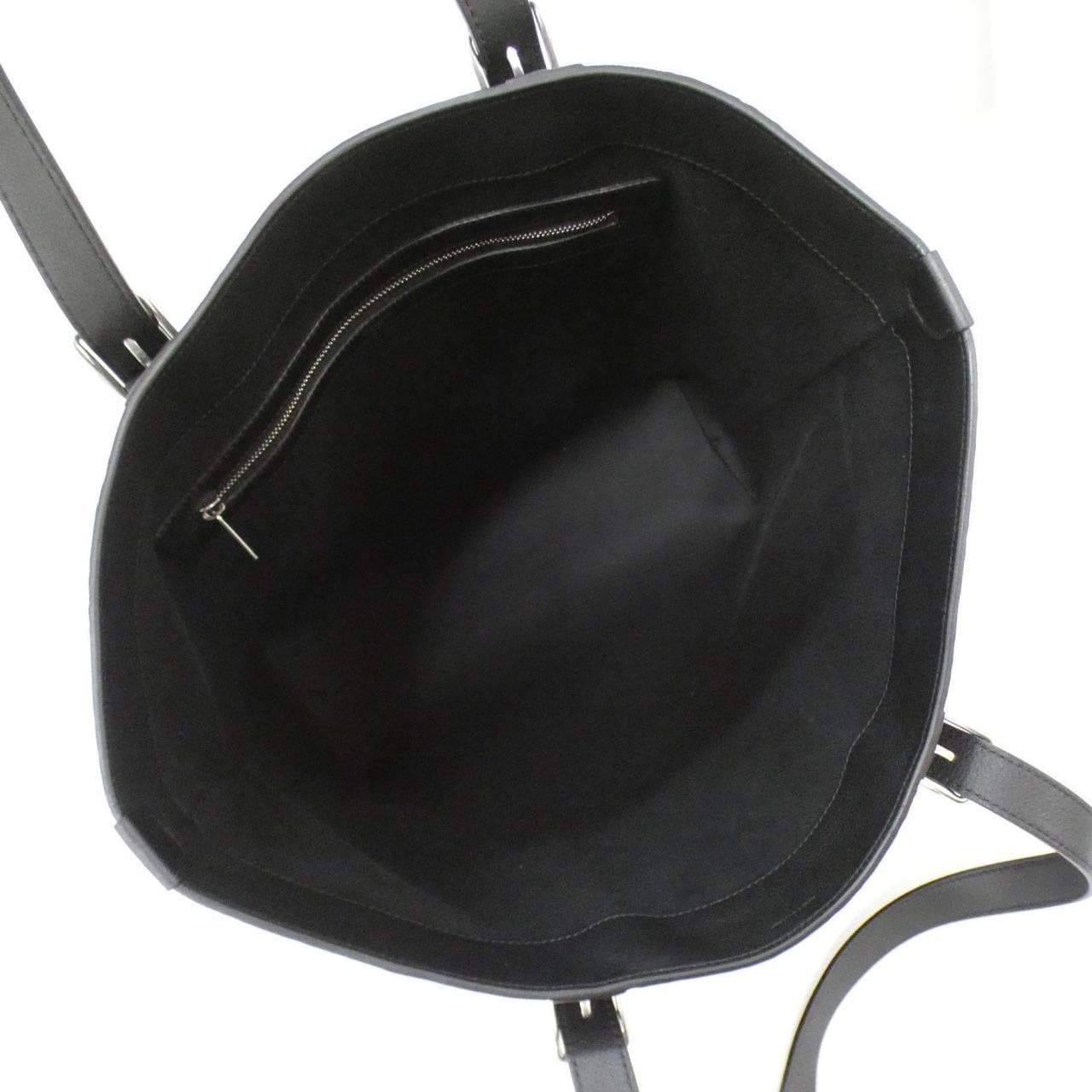 CELINE Cabas 113743FQU Bag 黑色 中古品A - 縮圖 5