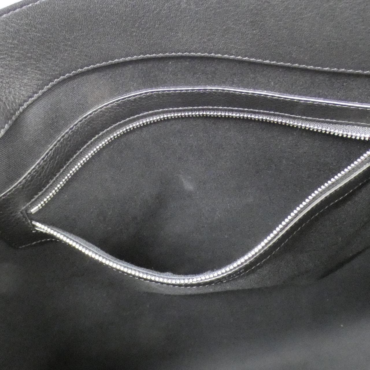 CELINE Cabas 113743FQU Bag 黑色 中古品A - 縮圖 6