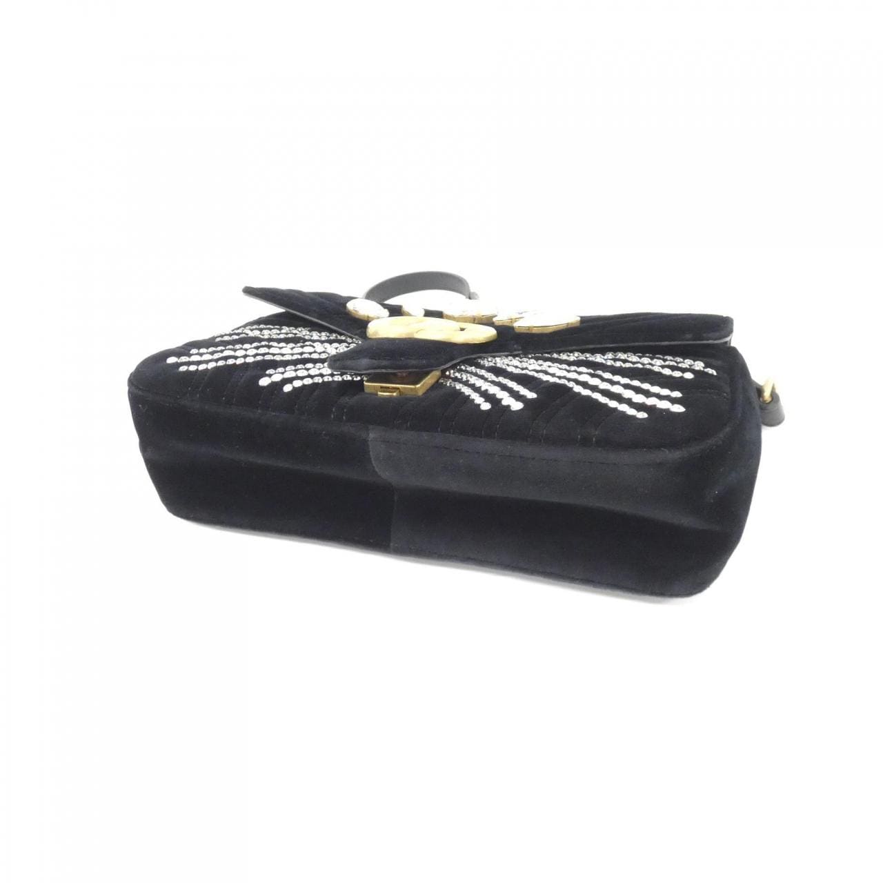 GUCCI Marmont 443497 9FRQT Shoulder Bag Black - Thumbnail 3