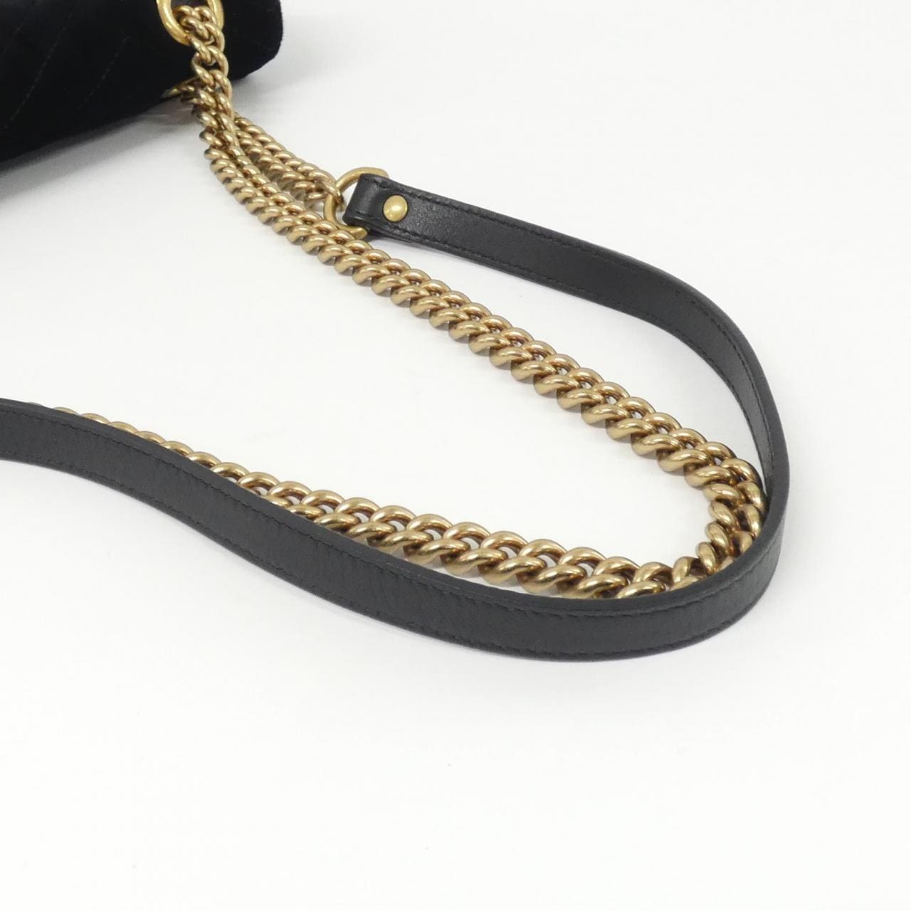 GUCCI Marmont 443497 9FRQT Shoulder Bag Black - Thumbnail 6