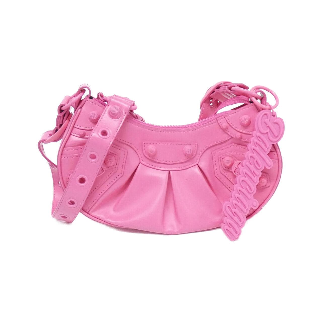 BALENCIAGA Le Cagole 671309 2AAN6 Shoulder Bag Leather