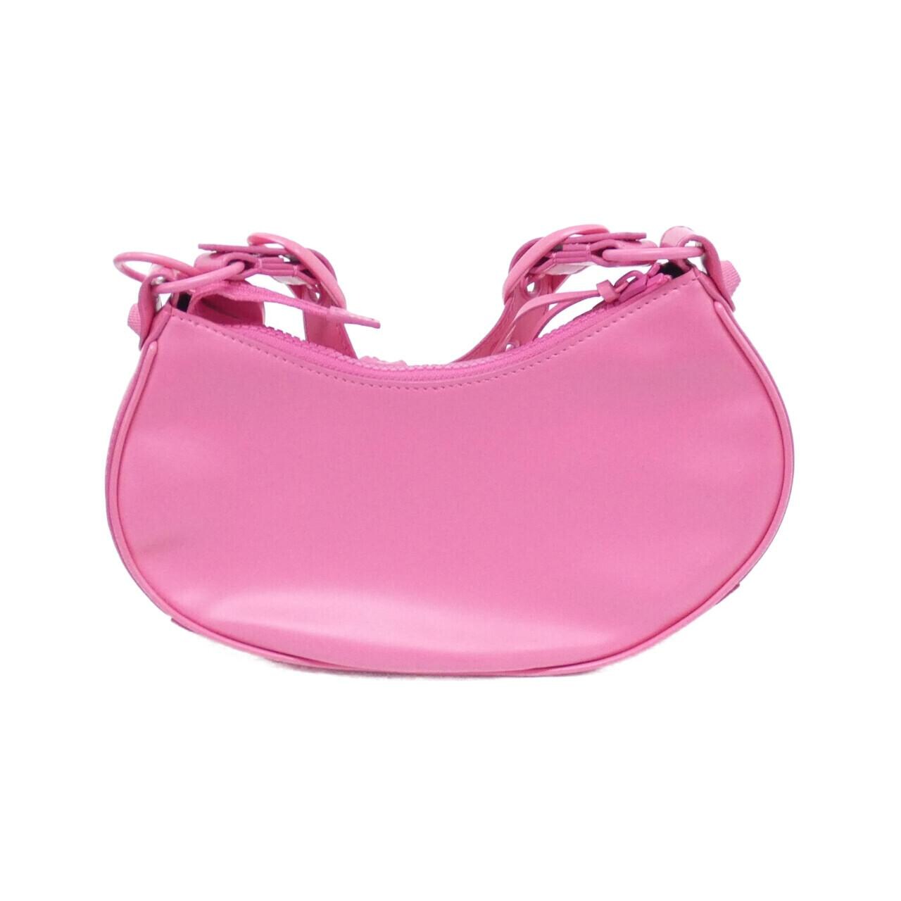 BALENCIAGA Le Cagole 671309 2AAN6 Shoulder Bag Leather Black Leather - Thumbnail 2