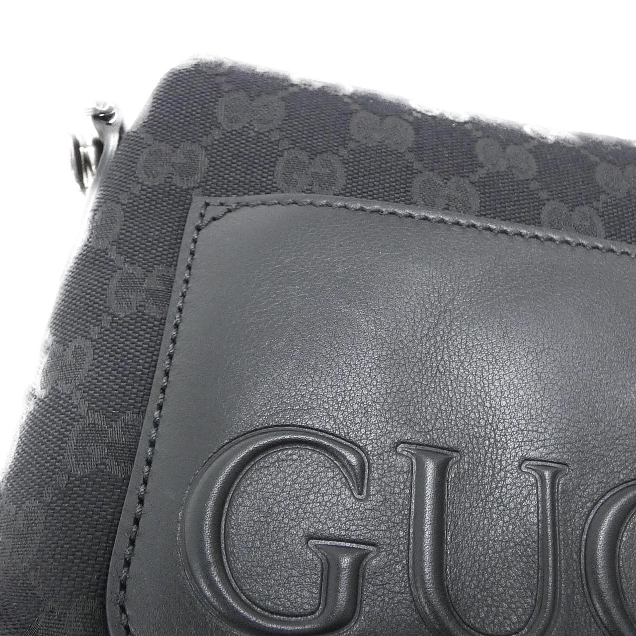 GUCCI 821617 FAEHA Bag Canvas 黑色 帆布 - 縮圖 5