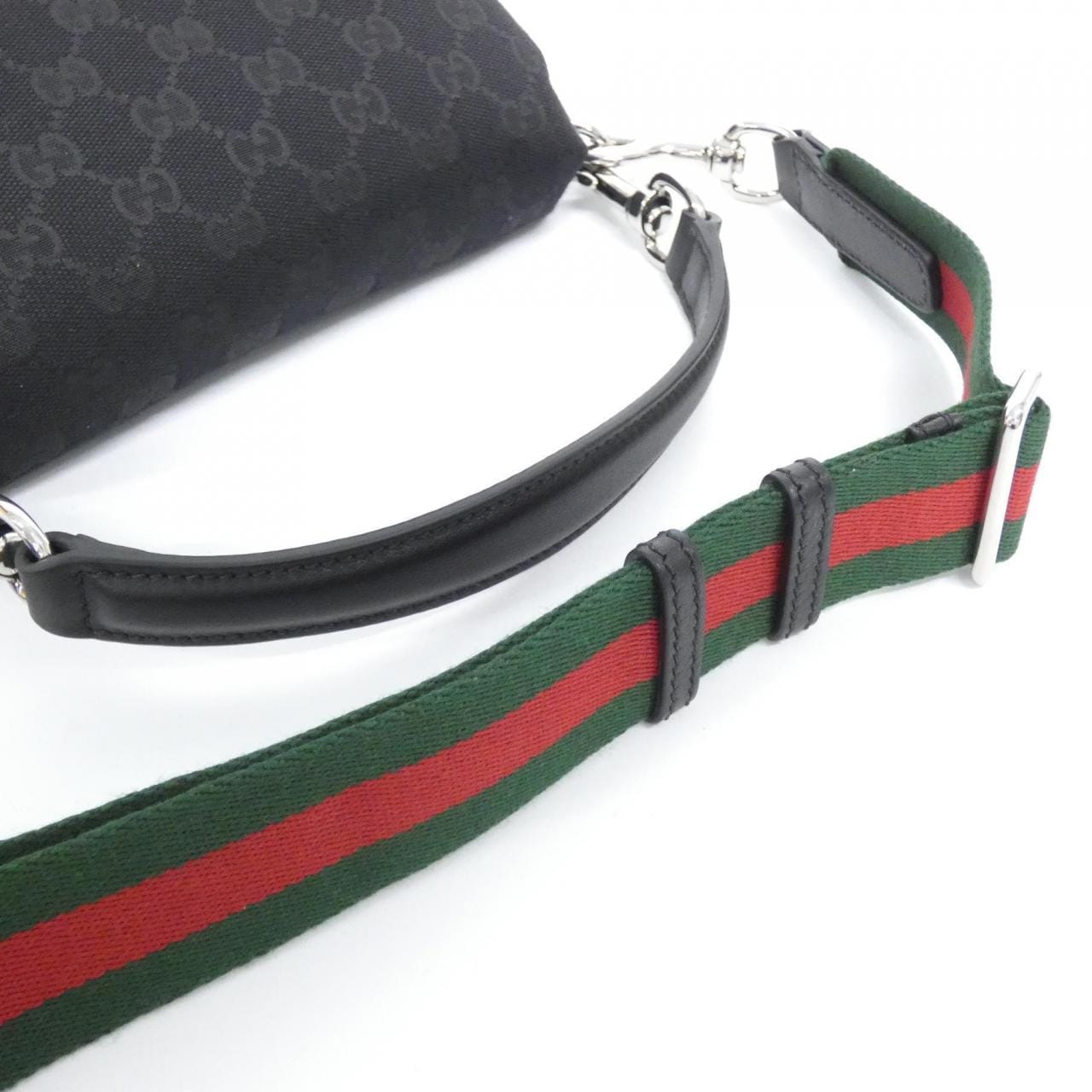 GUCCI 821617 FAEHA Bag Canvas 黑色 帆布 - 縮圖 6