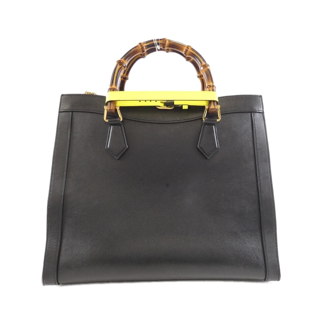 GUCCI Diana 655658 17QDT Bag Leather Black Leather - Thumbnail 2