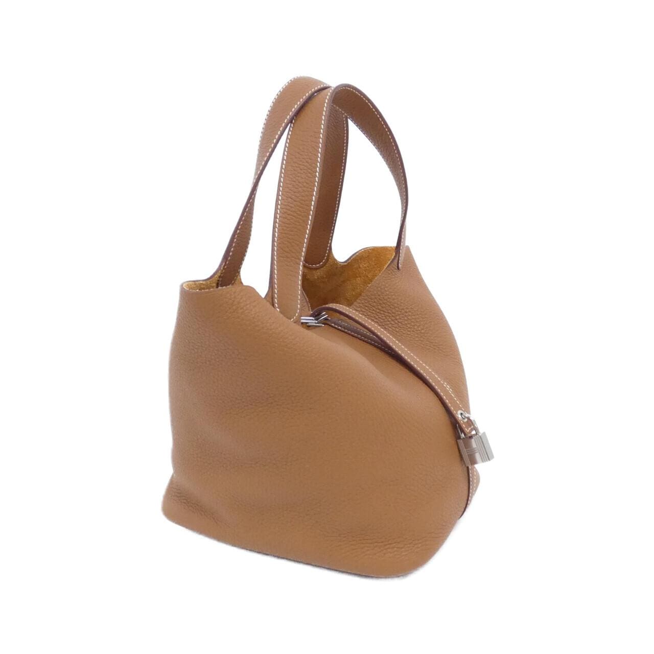 HERMES HERMÈS Picotin 060991CK Bag Clemence