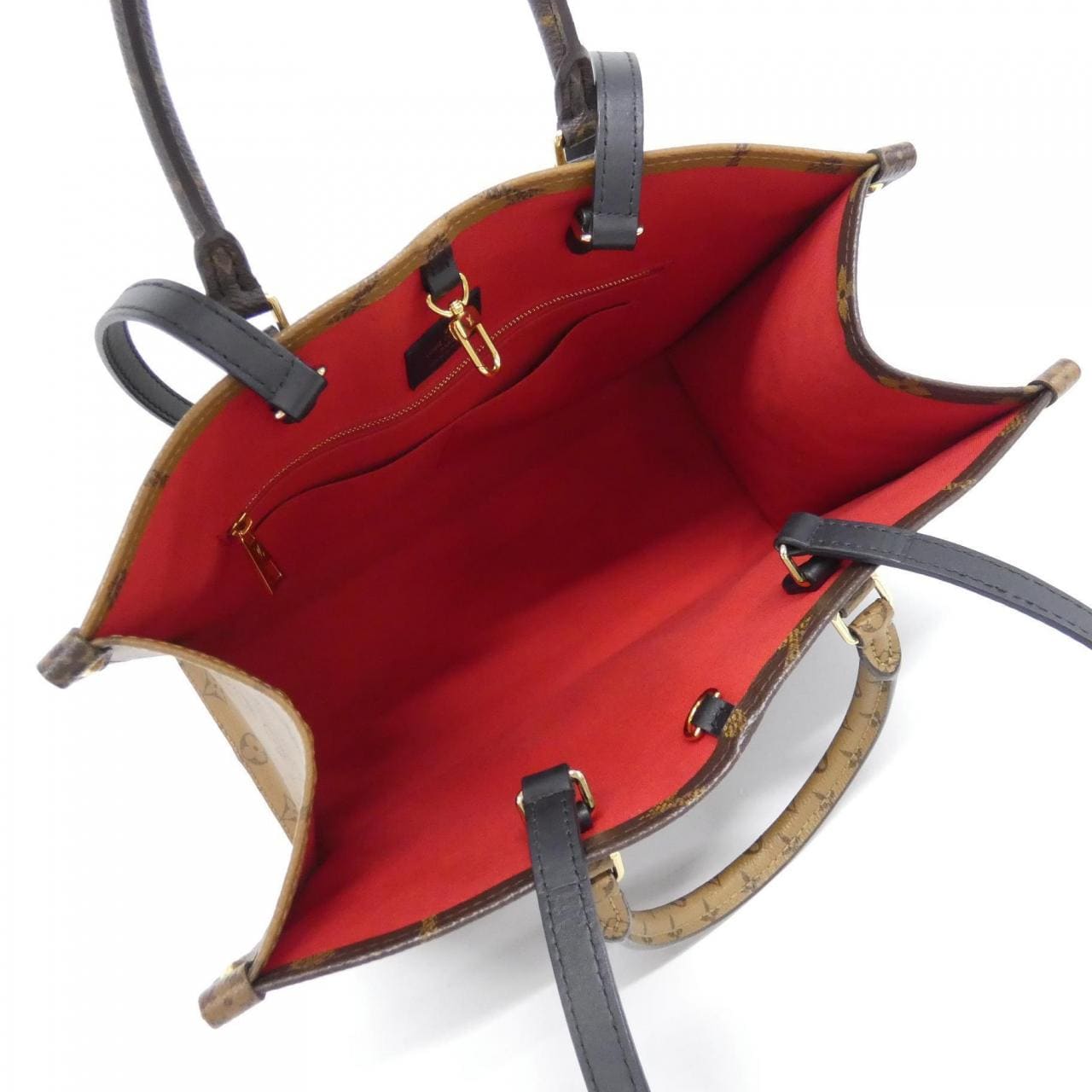 LOUIS VUITTON OnTheGo M45321 Bag Monogram Black Monogram Rank A - Thumbnail 8