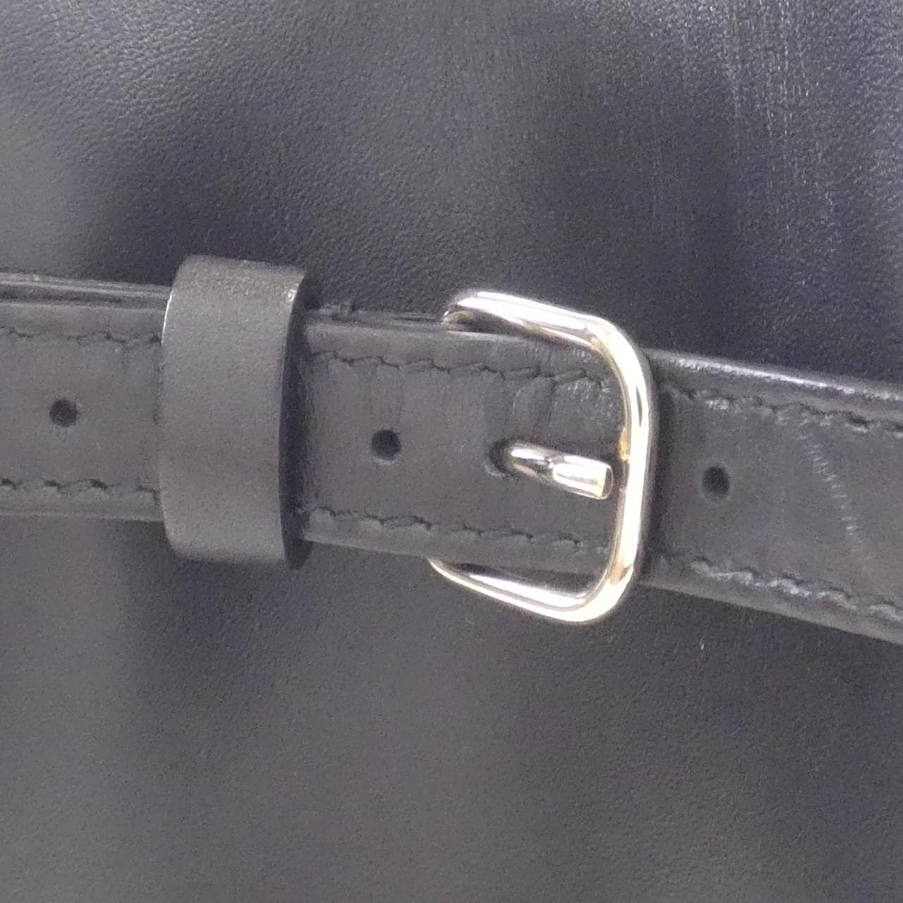 BALENCIAGA 347237 BP91J Bag Leather Black Leather - Thumbnail 5