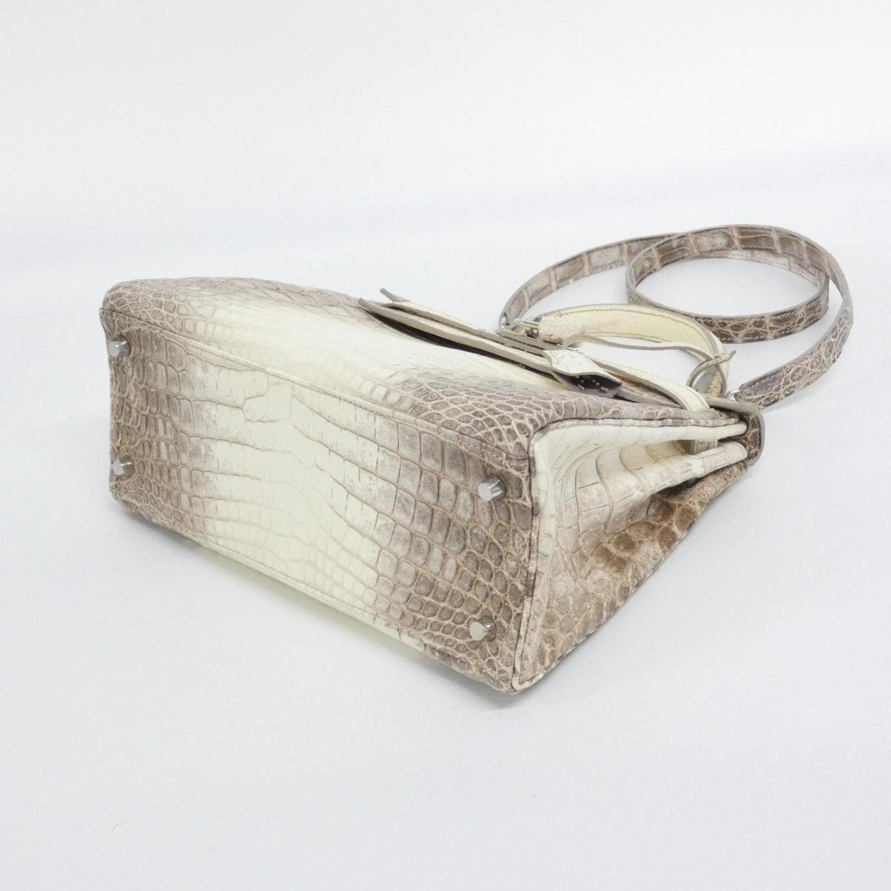 HERMES HERMÈS Kelly 062229CK Bag White - Thumbnail 3