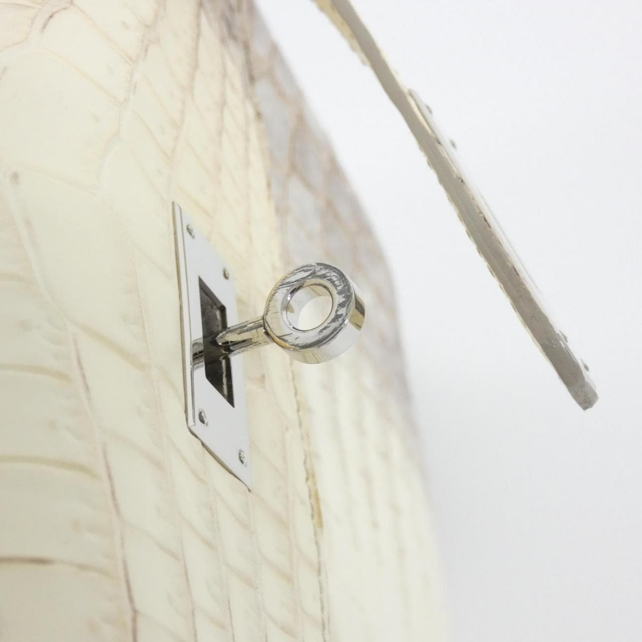 HERMES HERMÈS Kelly 062229CK Bag White - Thumbnail 5