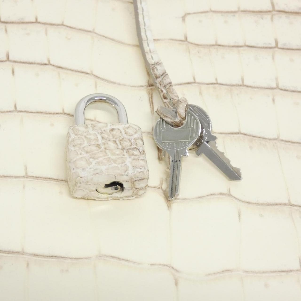 HERMES HERMÈS Kelly 062229CK Bag White - Thumbnail 7