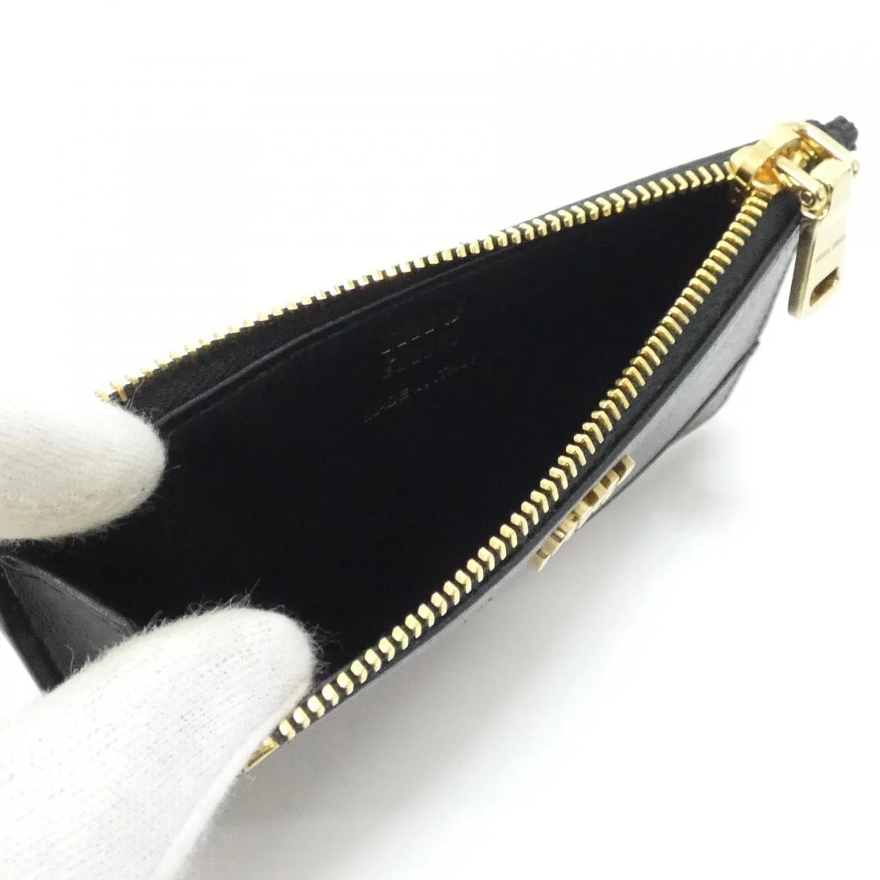 MIU MIU 5MB06M Coin Case Black Rank A - Thumbnail 7