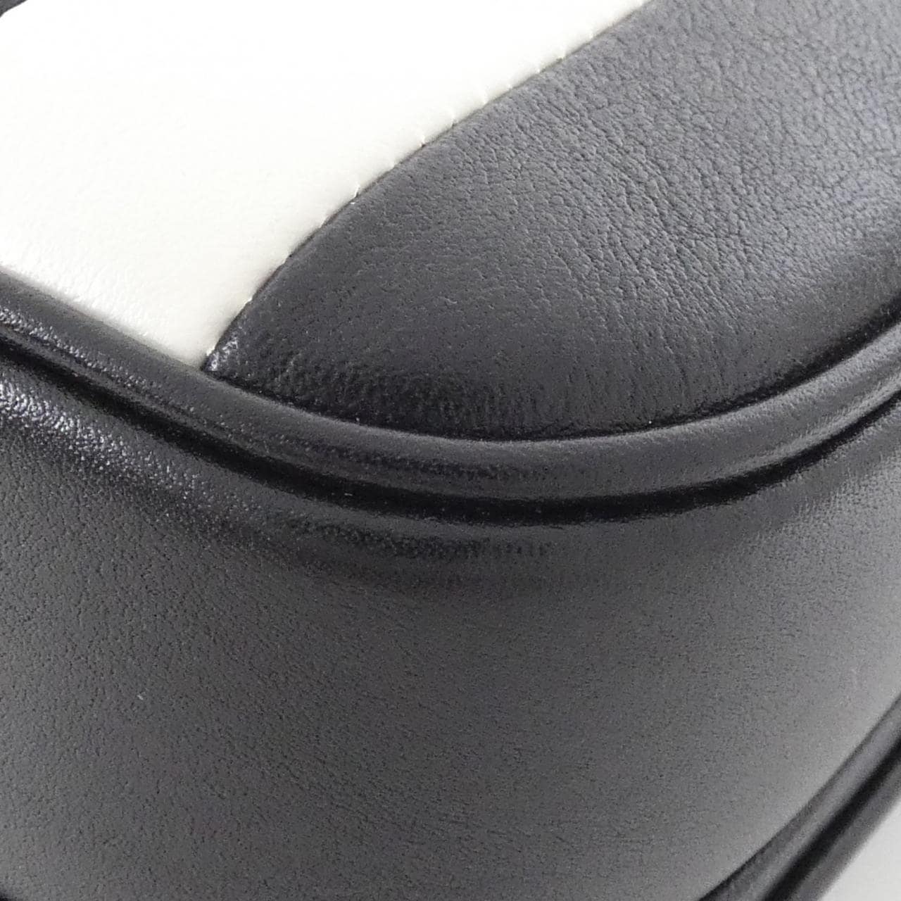 CELINE 188833BGD Shoulder Bag Leather 黑色 皮革 中古品A - 縮圖 4