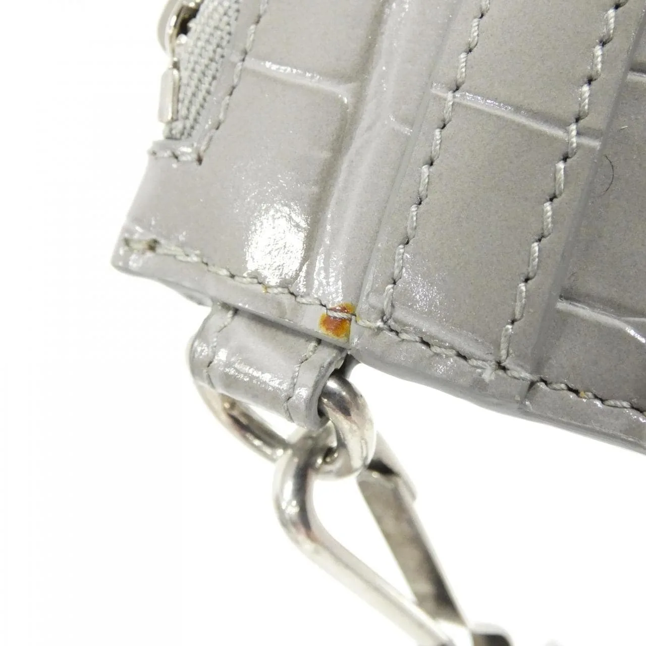 BALENCIAGA 655246 Coin Case Leather Black Leather Rank A - Thumbnail 4