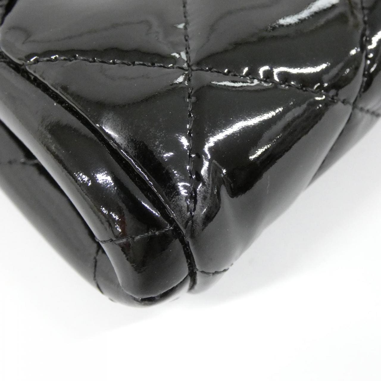 CHANEL 65051 Shoulder Patent Leather Black Patent Leather Rank A - Thumbnail 5