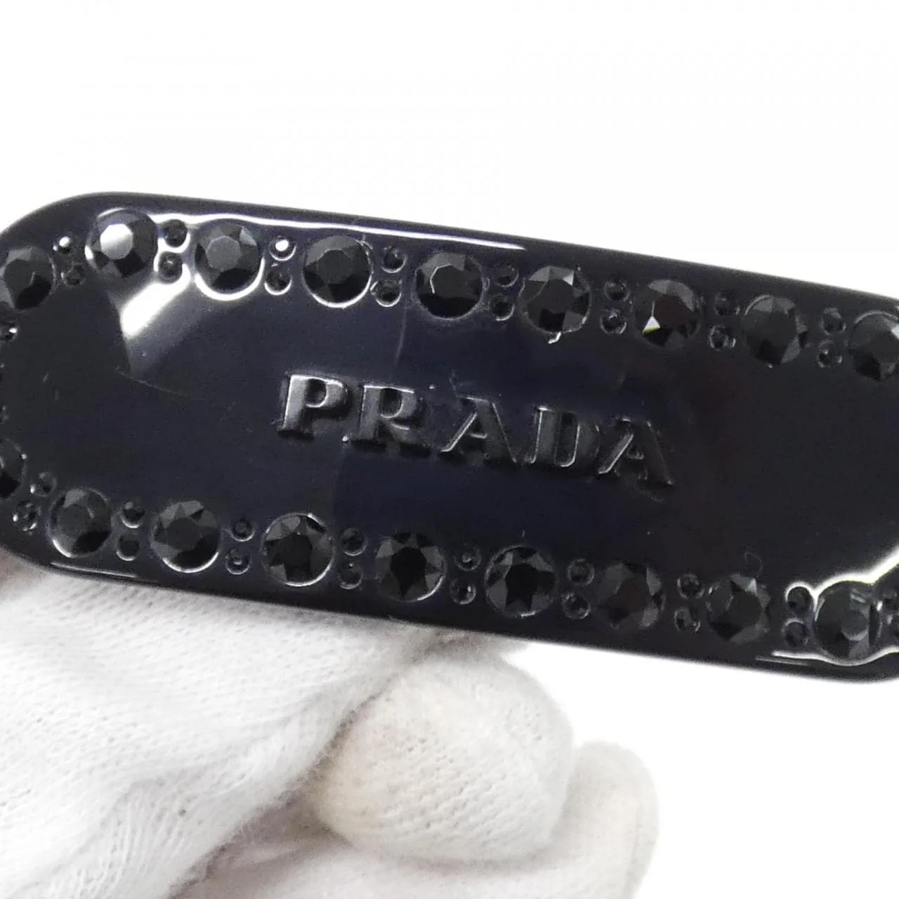 PRADA 1IF043 Accessories 黑色 中古品A - 縮圖 4