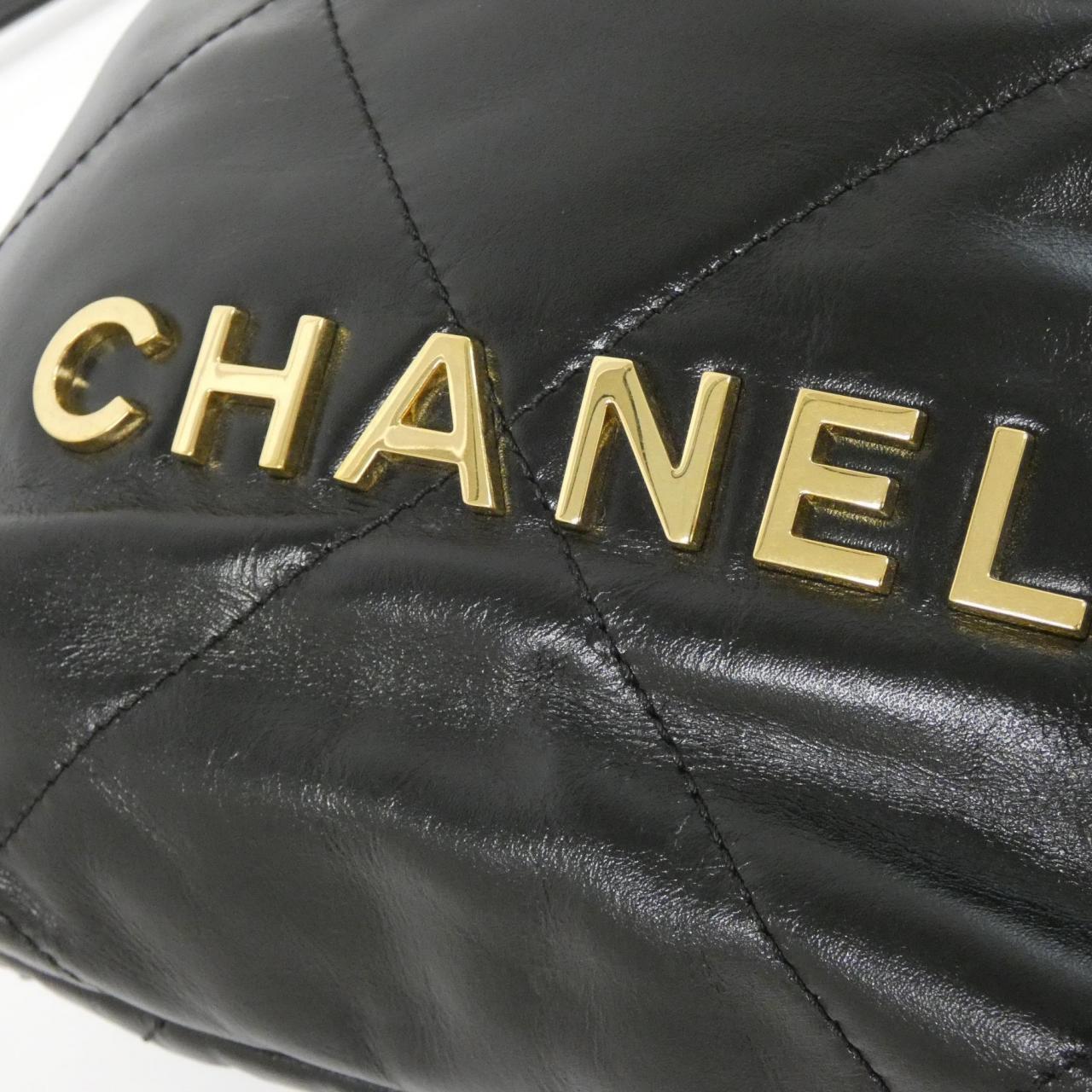CHANEL Chanel 22 AS3980 Bag 黑色 中古品A - 縮圖 4