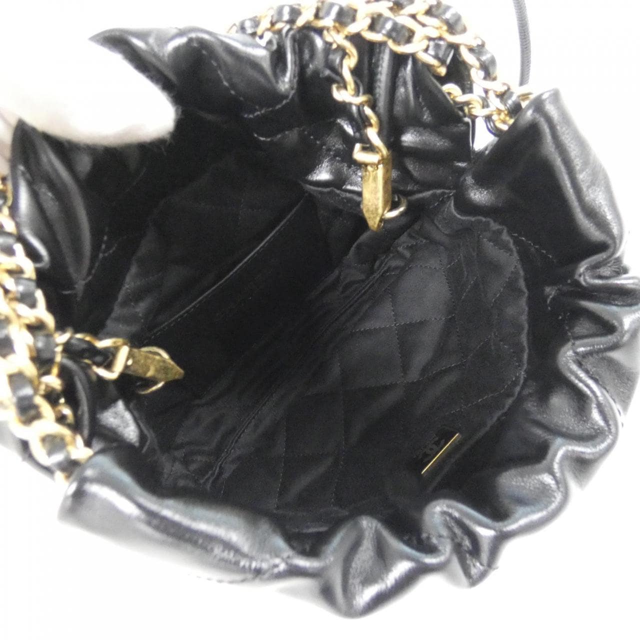 CHANEL Chanel 22 AS3980 Bag 黑色 中古品A - 縮圖 7