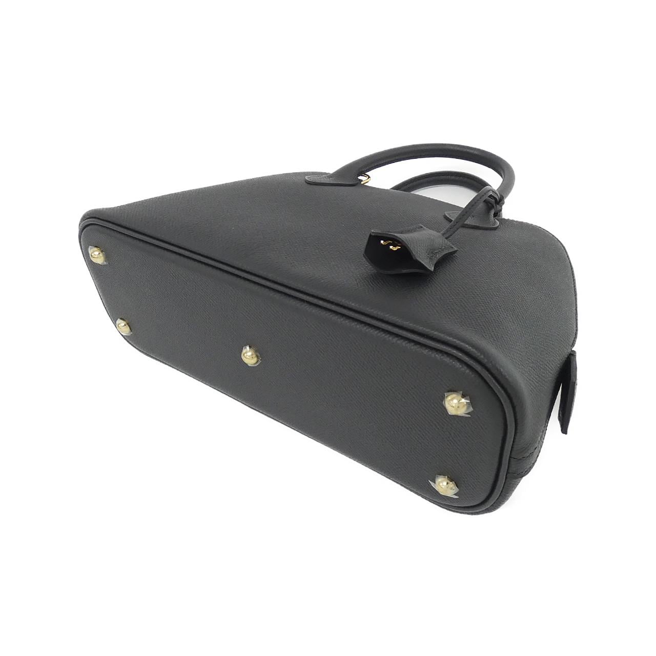 HERMES HERMÈS Bolide 082798CC Bag Epsom Black Epsom Leather - Thumbnail 3