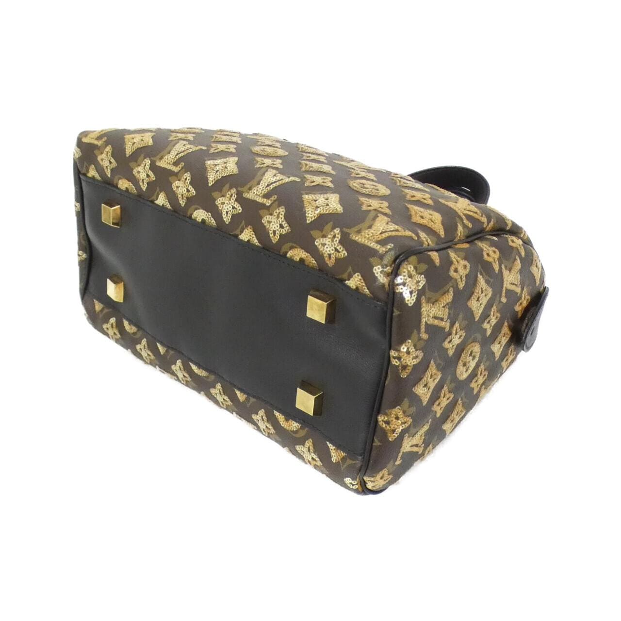 LOUIS VUITTON Speedy M40244 Boston Bag Monogram Black Monogram Rank A - Thumbnail 2