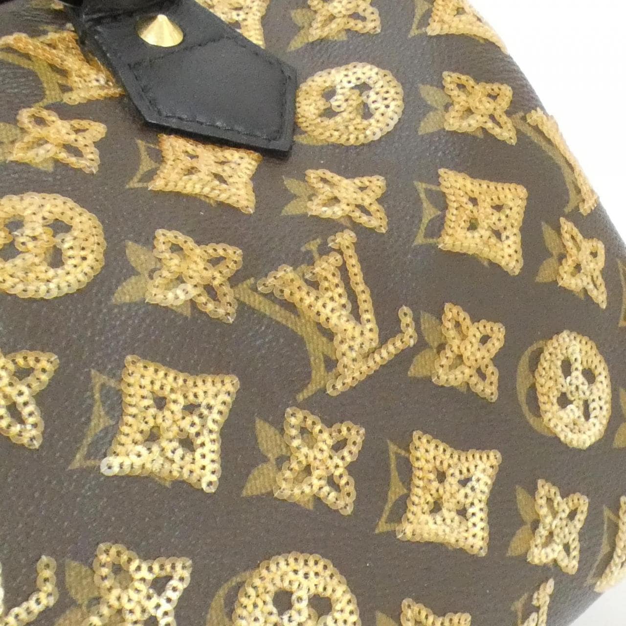 LOUIS VUITTON Speedy M40244 Boston Bag Monogram Black Monogram Rank A - Thumbnail 3