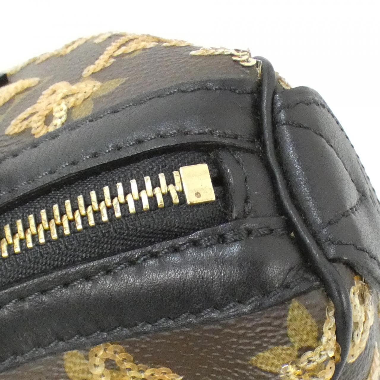 LOUIS VUITTON Speedy M40244 Boston Bag Monogram Black Monogram Rank A - Thumbnail 4