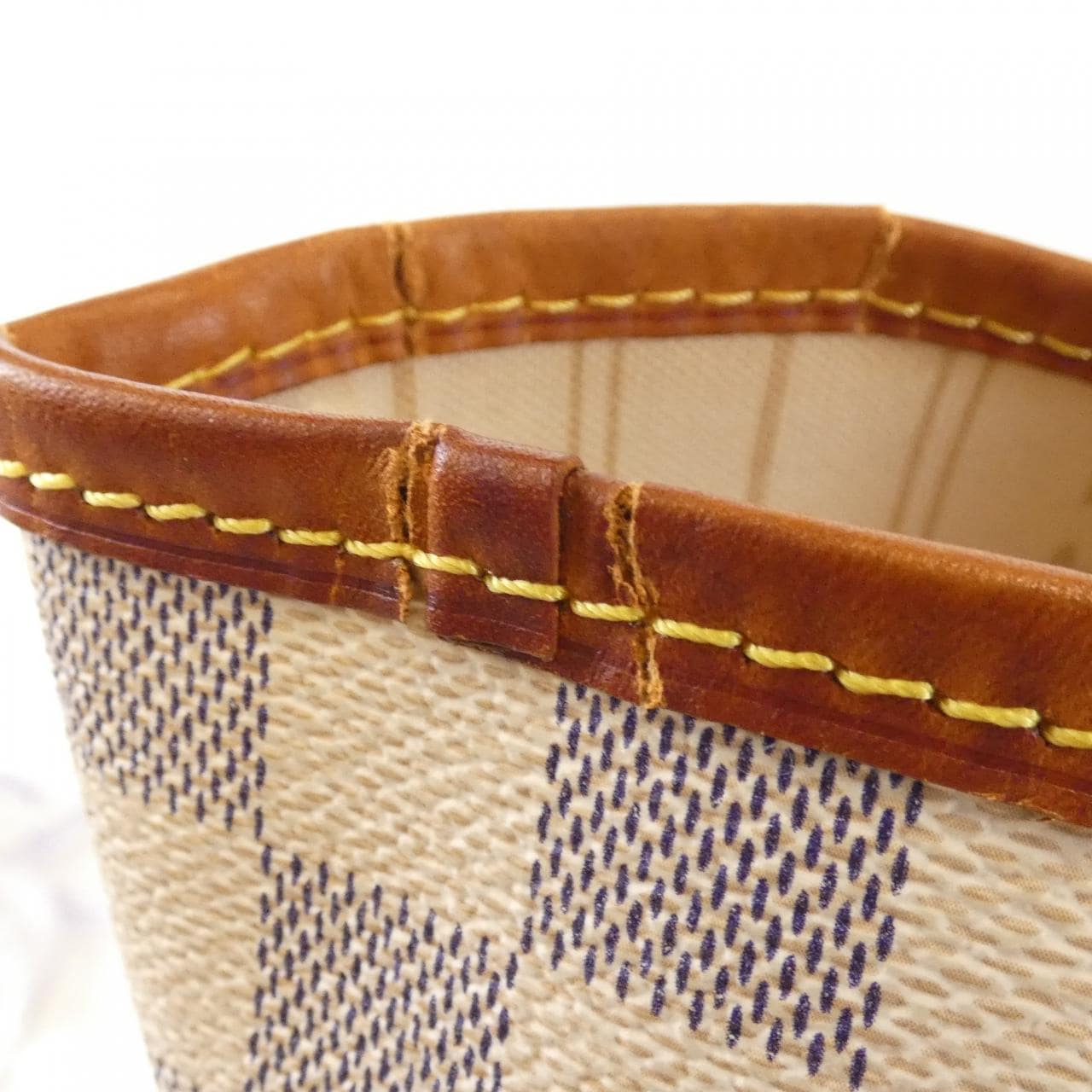 LOUIS VUITTON Neverfull N51107 Bag Damier 黑色 Damier 中古品B - 縮圖 4