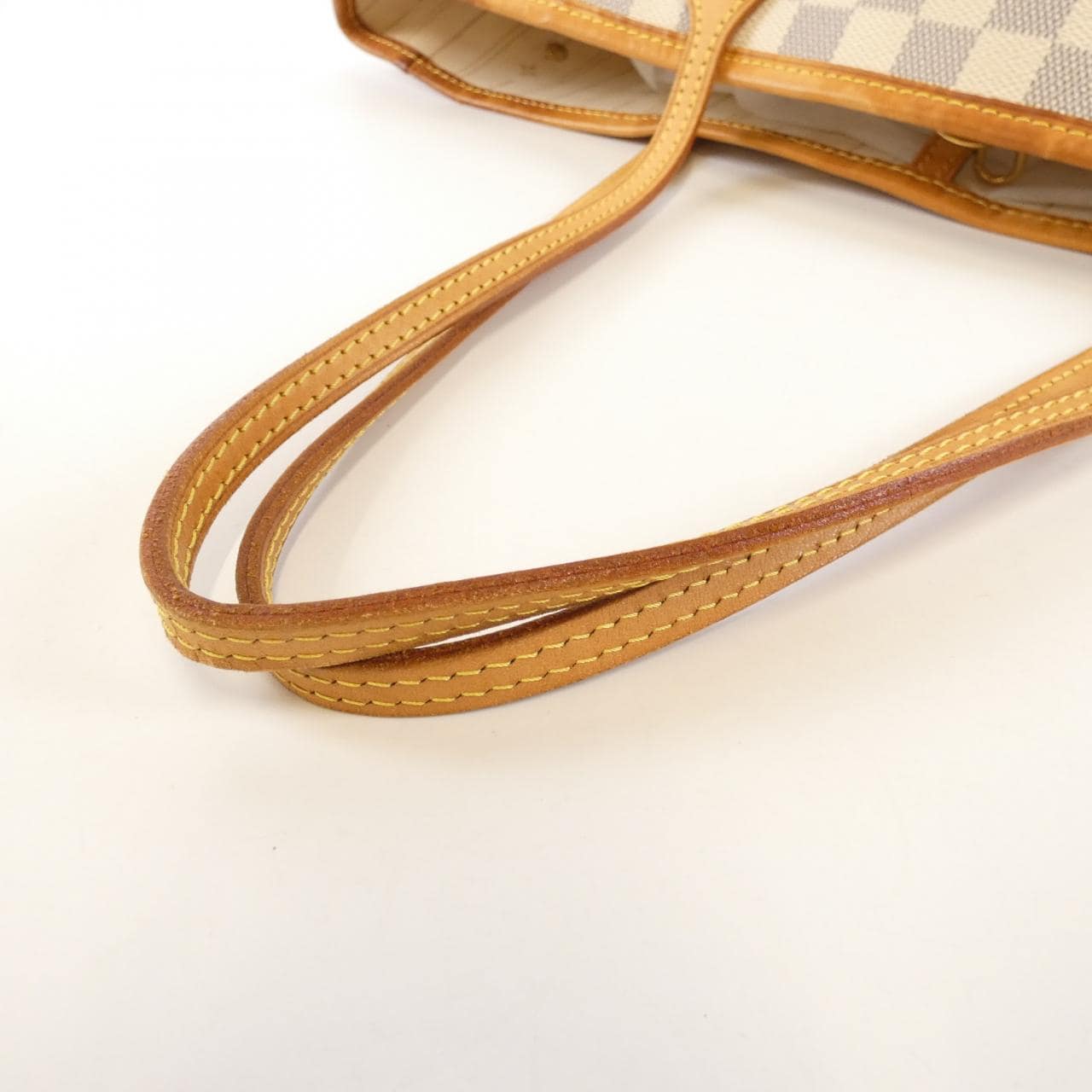 LOUIS VUITTON Neverfull N51107 Bag Damier 黑色 Damier 中古品B - 縮圖 5