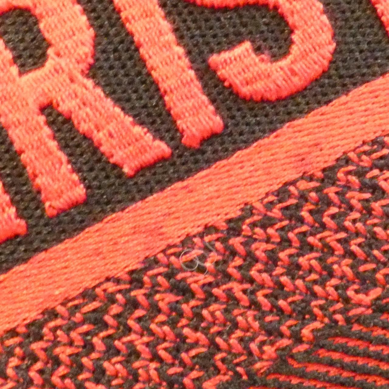 DIOR Book Tote M1286ZRKQ Tote Canvas 黑色 帆布 中古品A - 縮圖 4