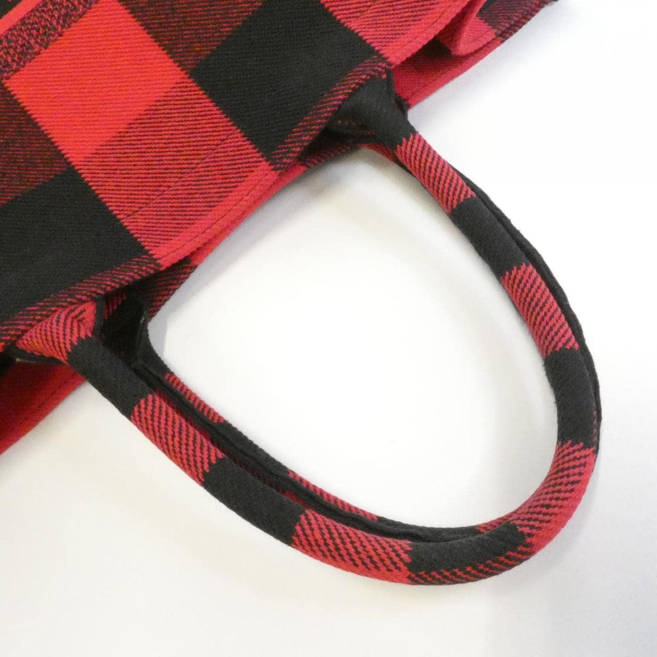 DIOR Book Tote M1286ZRKQ Tote Canvas 黑色 帆布 中古品A - 縮圖 5