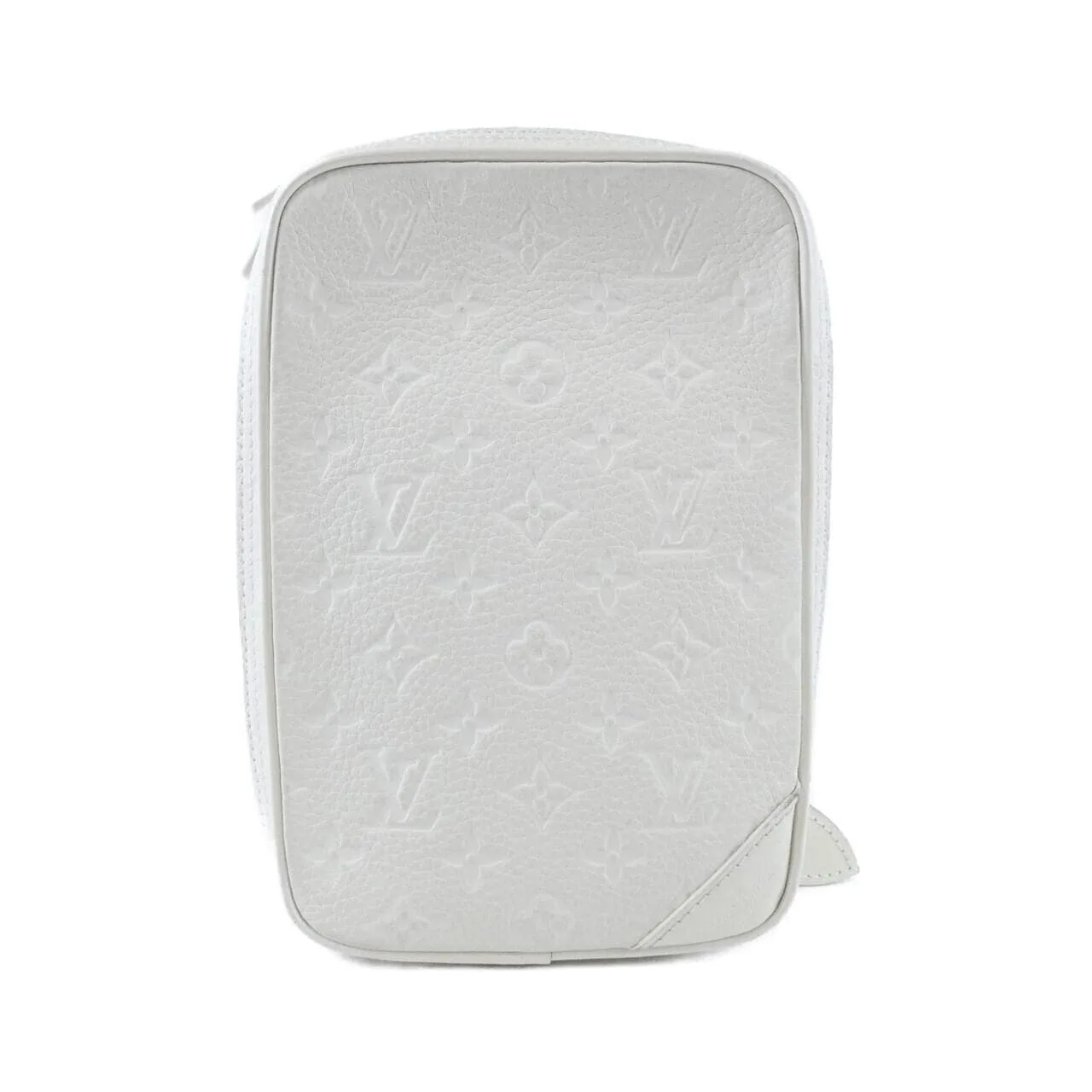 LOUIS VUITTON M53297 肩背包 Monogram White